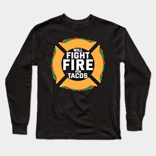 Funny Firefighter Long Sleeve T-Shirt